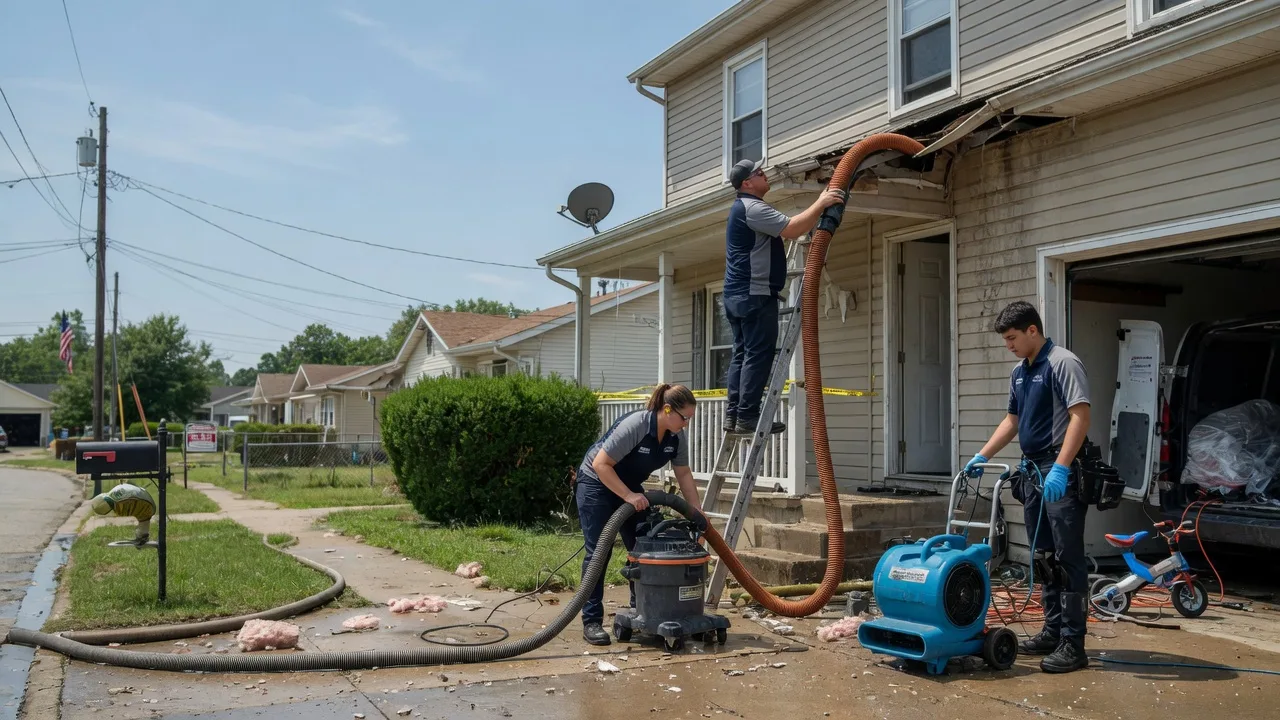 Water Damage Restoration in Sparks, OK near me